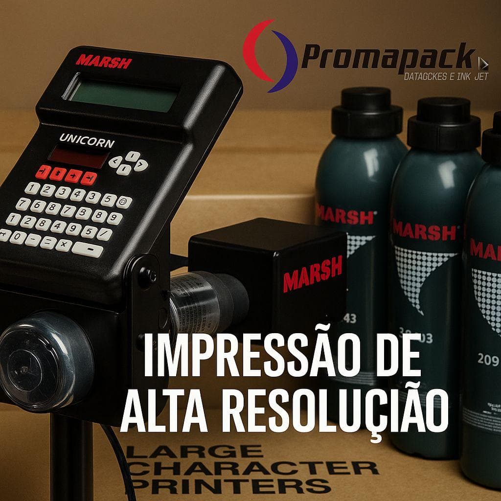 Tintas industriais para codificação e impressão em embalagens